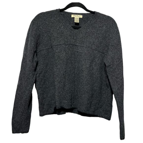 Women’s Eddie Bauer 100% LamsWool Sweatshirt/ Size-Large - Picture 1 of 5
